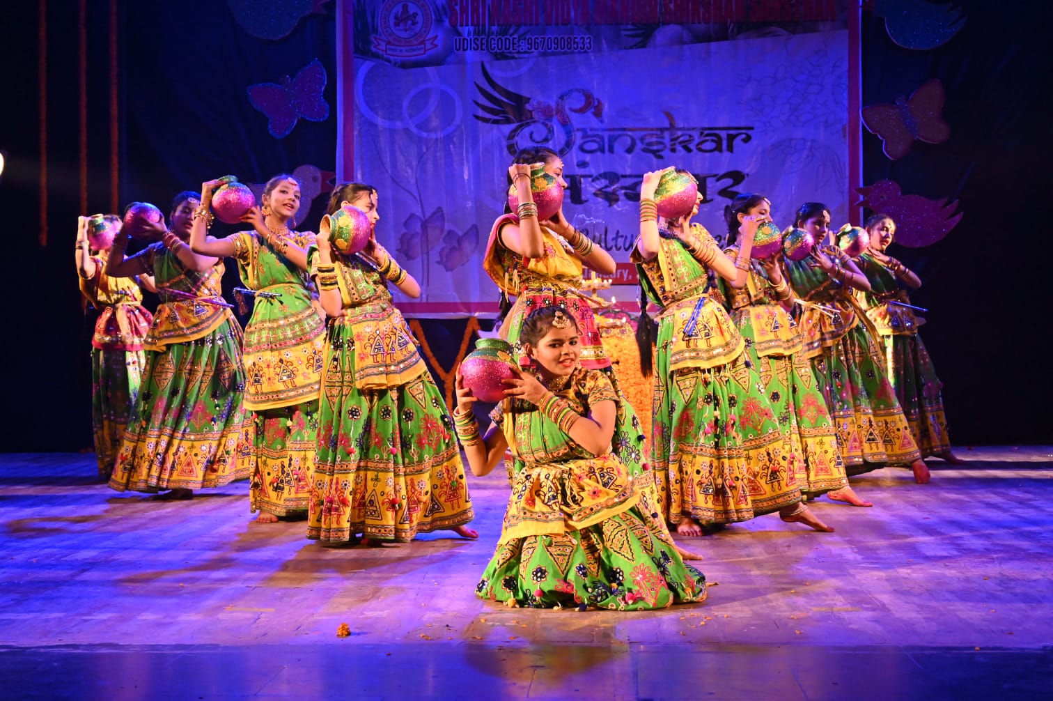 Garba Dance with Matkas