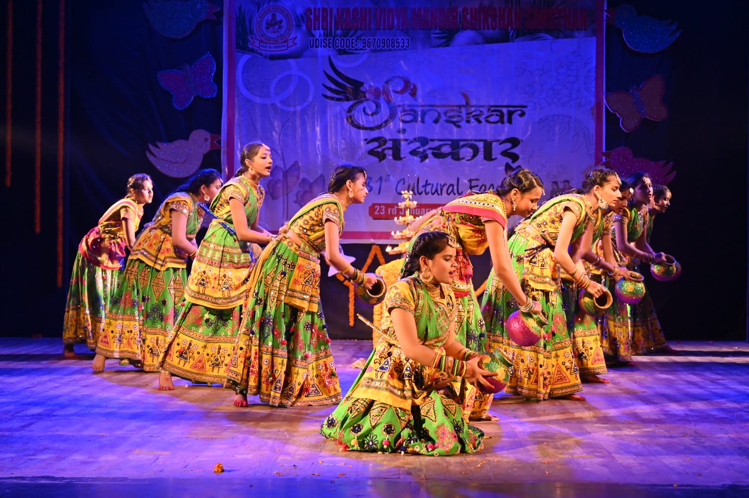 Garba — Green & Gold Costumes