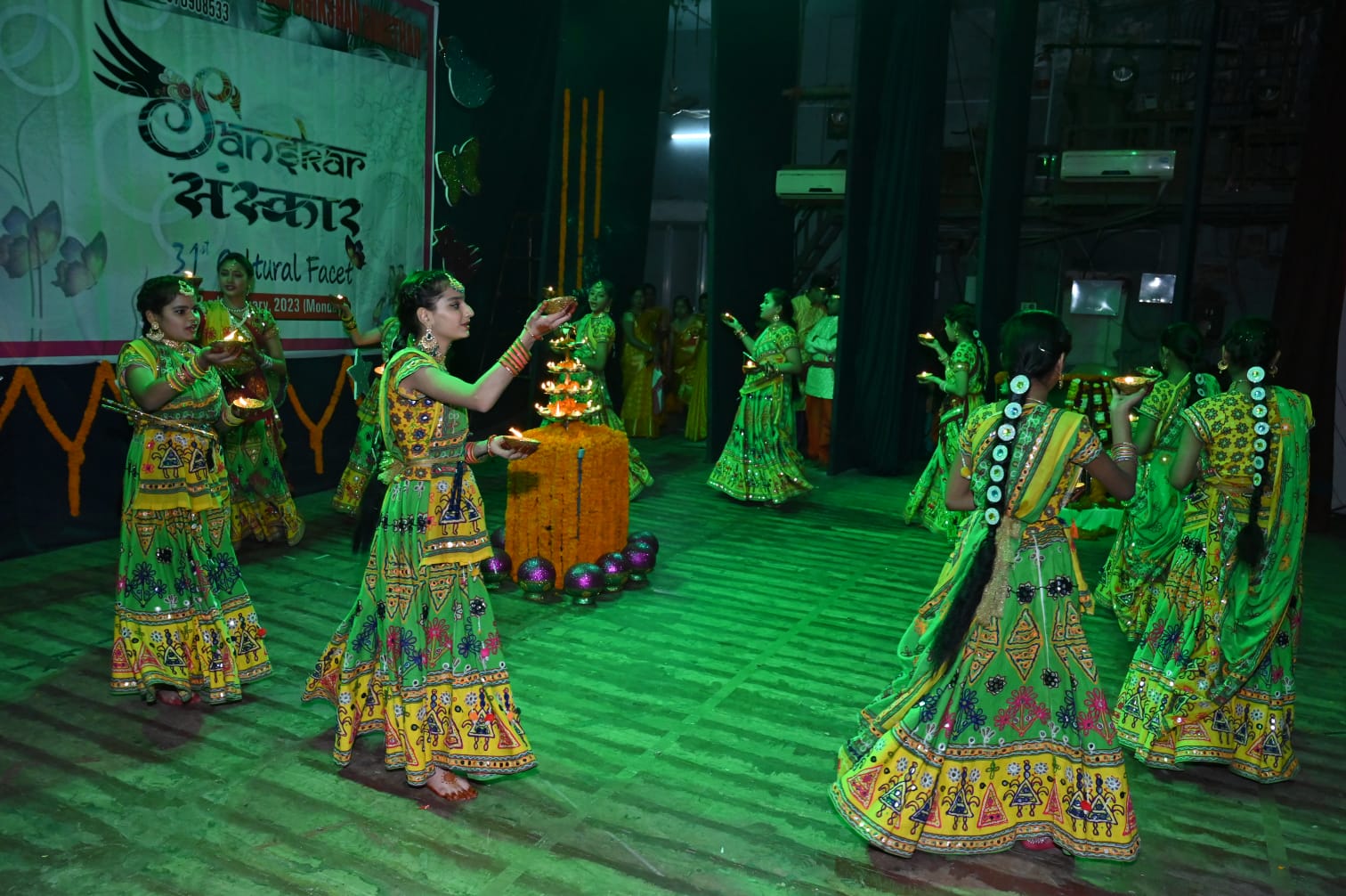 Diya Aarti Dance